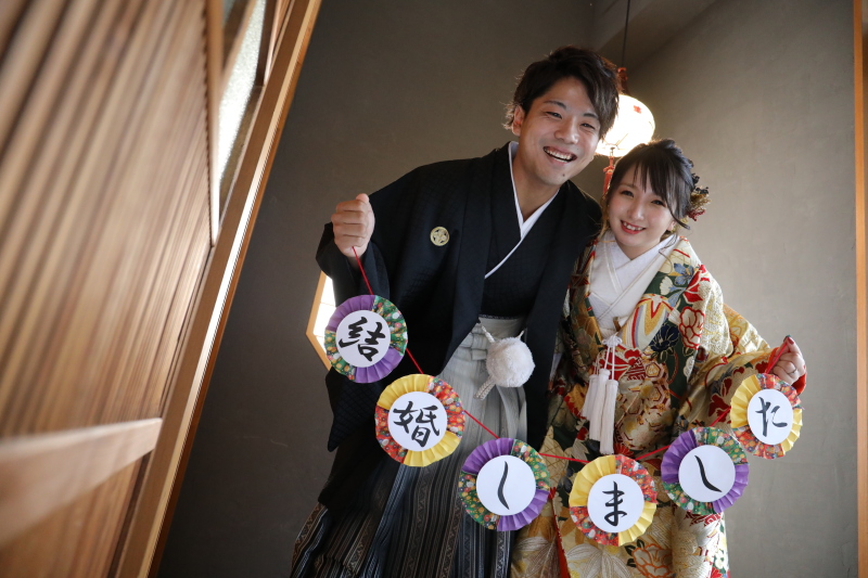 笑顔が素敵なお二人