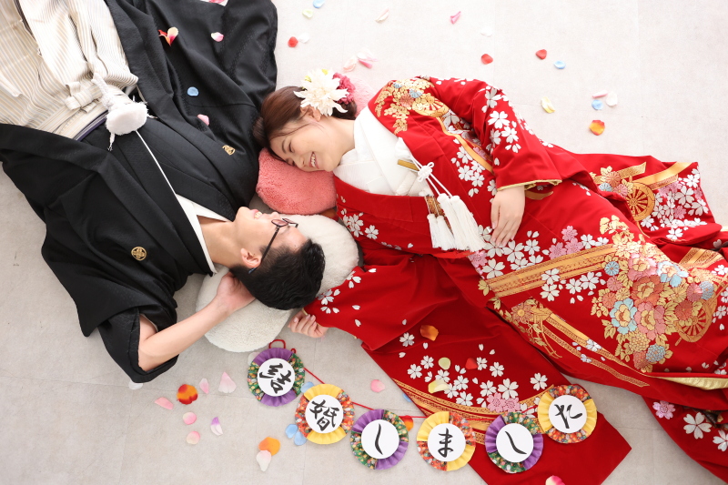 寝ころびカット