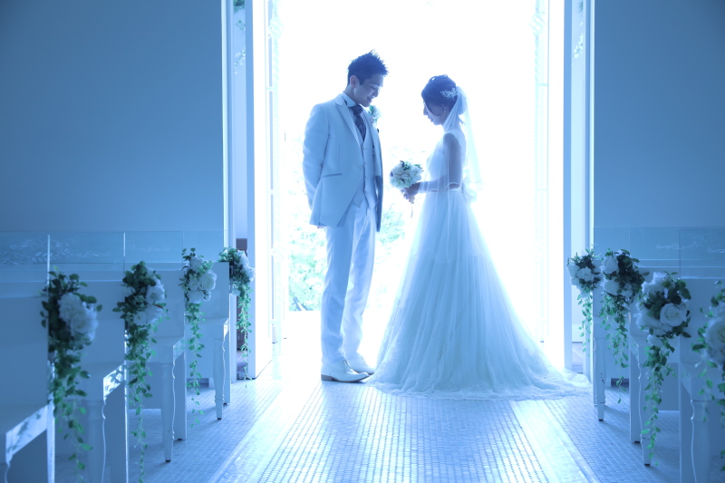 エレガントなシルエット撮影