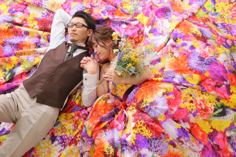 寝転びショット