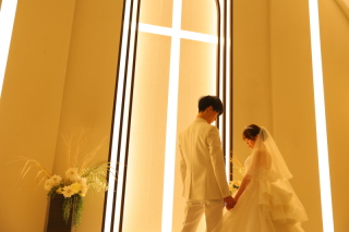 洋装 ベルアンジュールチャペル撮影