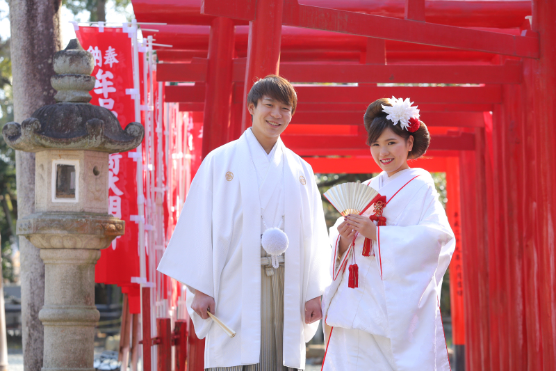 牟呂八幡宮にて