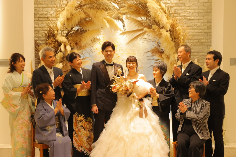 洋装2着 チャペル＆エピネ撮影