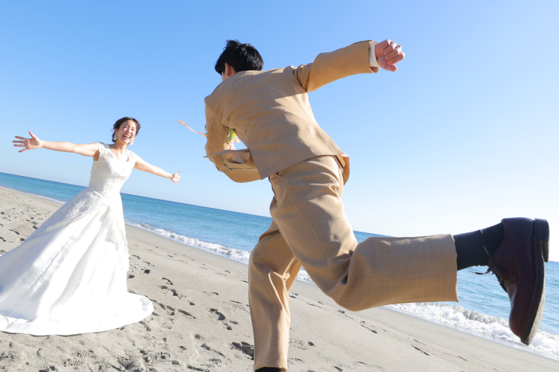 お嫁様に向かって!