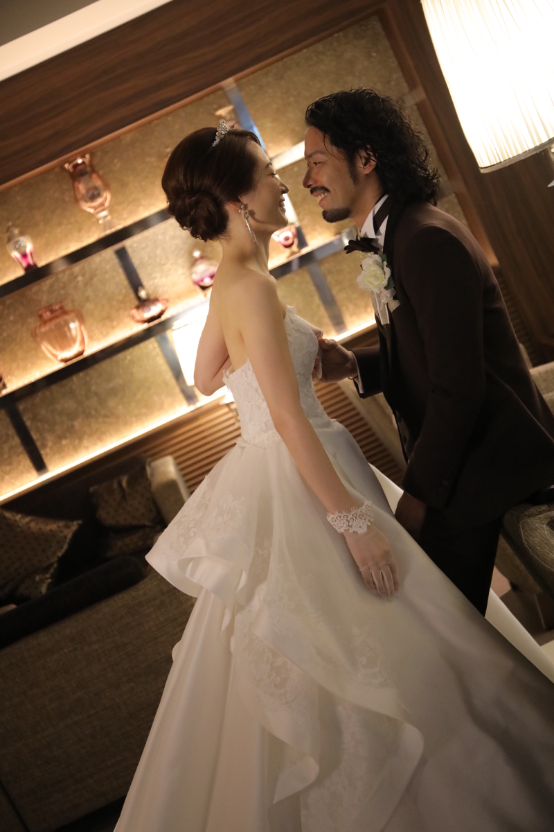 見つめ合うふたり