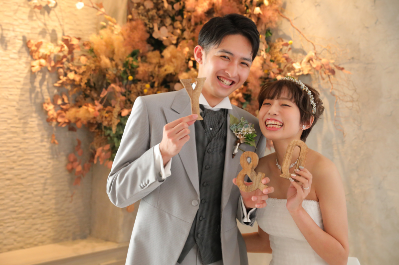 スマイル満点ウエディングフォト♡