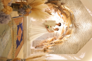 チャペルとガーデンでの撮影