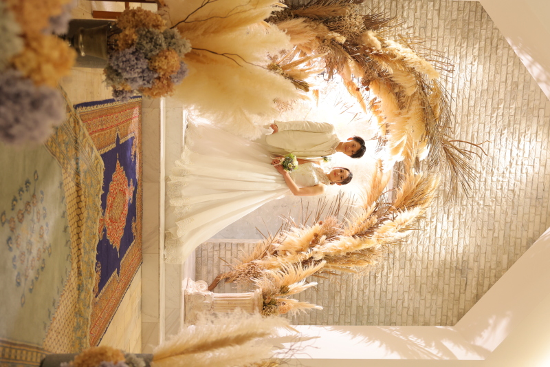 チャペルとガーデンでの撮影