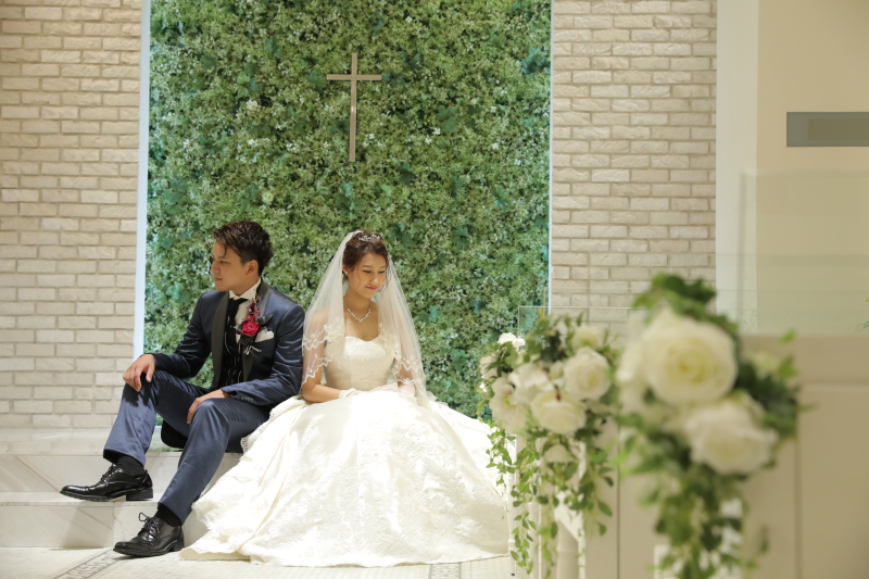 チャペルでロケーション