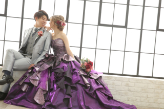 洋装2着 チャペル＆スタジオ撮影