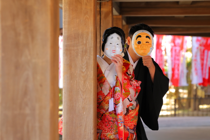 和装 豊川稲荷ロケーション撮影