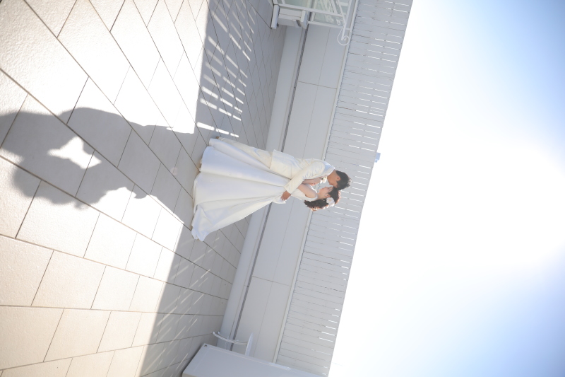 雲一つない青空と！