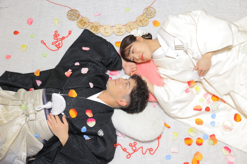 寝ころびショット