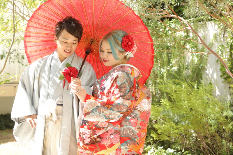 ホワイトベル豊橋自慢のガーデンで♪