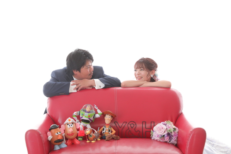 挙式のテーマにあわせて