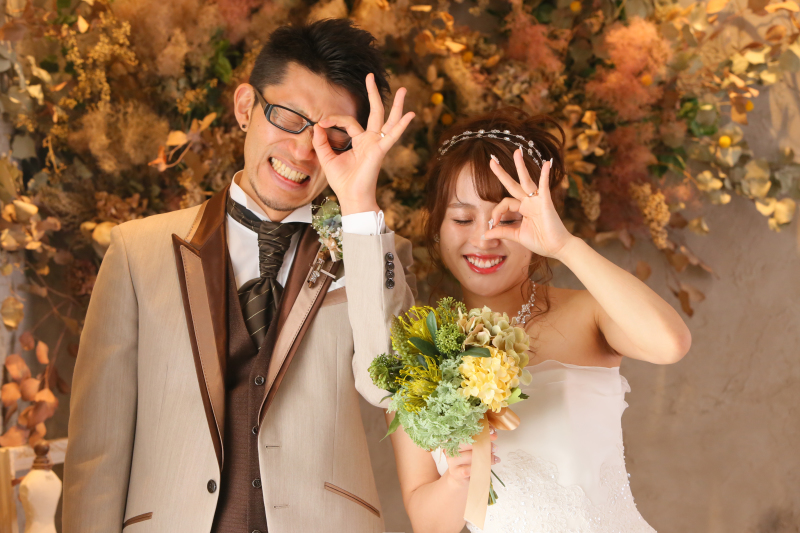 キュートなポージングも