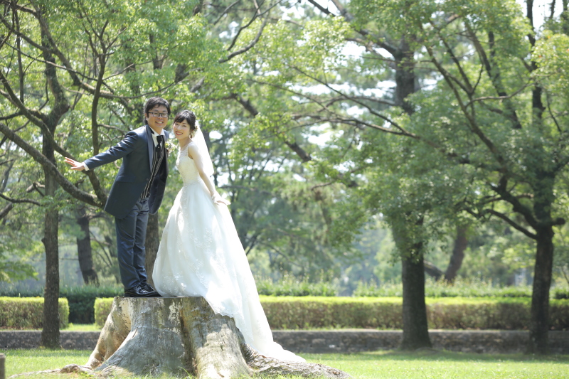 たくさんの緑に囲まれて公園ロケーション
