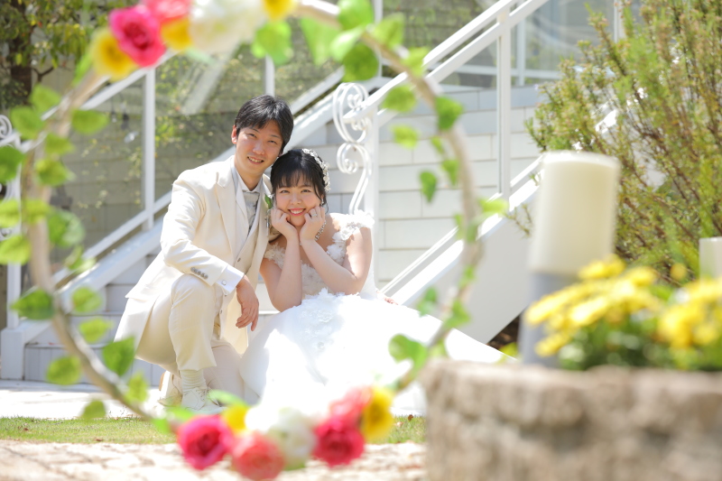 お天気のいい日はガーデンで♪