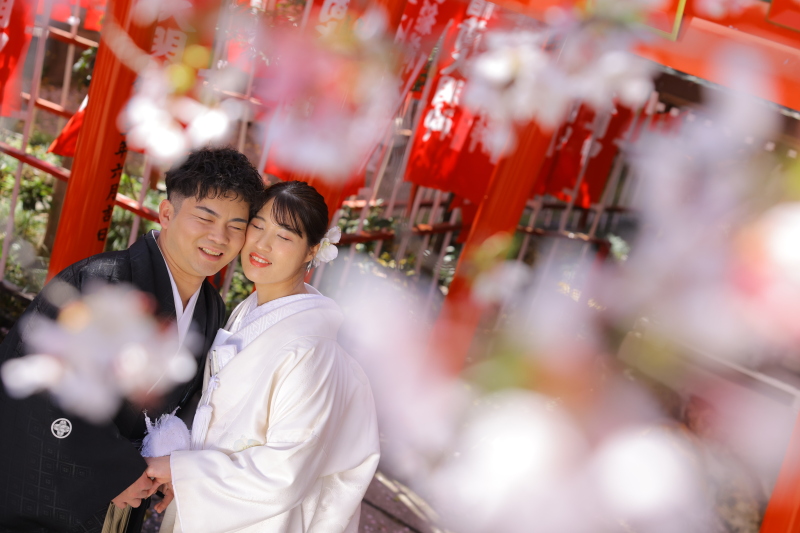 洋装＆和装　ロケーション撮影