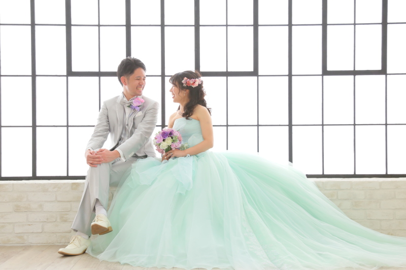 見つめ合うふたり