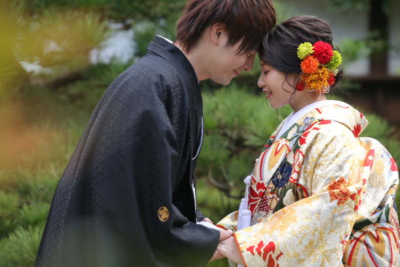 仲睦まじい夫婦