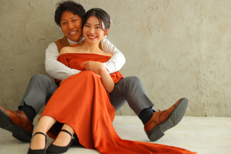 洋装 スタジオ撮影