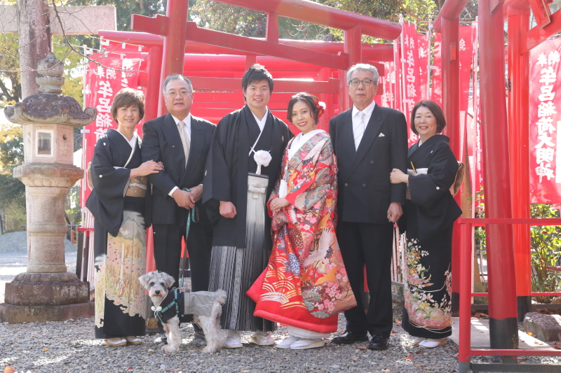 ご家族の参加も大歓迎！和装撮影