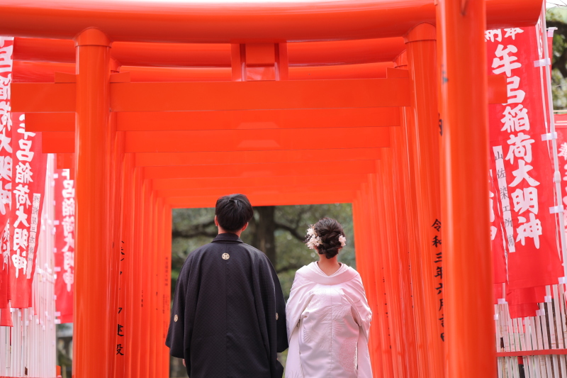 和装ロケーション×洋装スタジオプラン