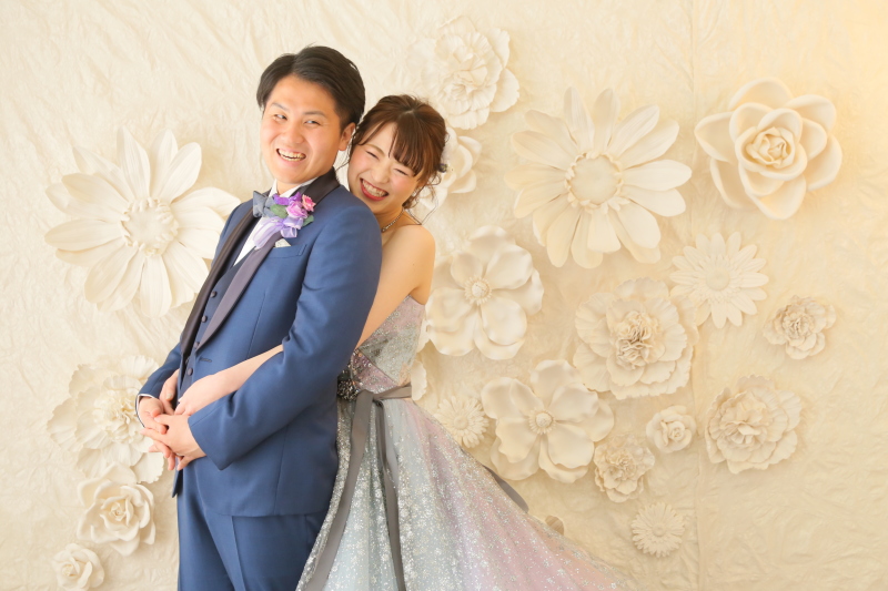 新婦さまからぎゅーっ