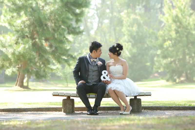 優しい木漏れ日の中で