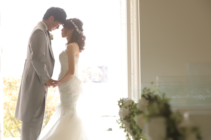 お持込みのウェディングドレス