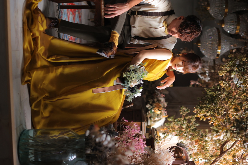 座りのショット