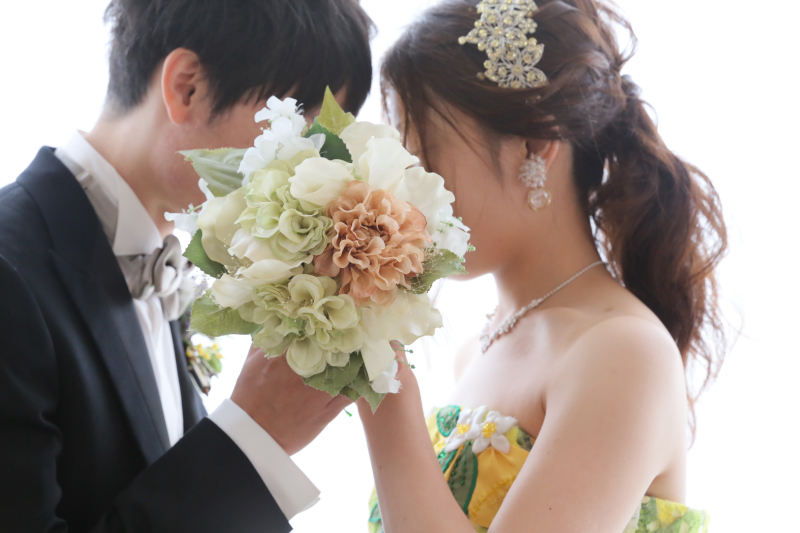 レモンのカラードレス♩