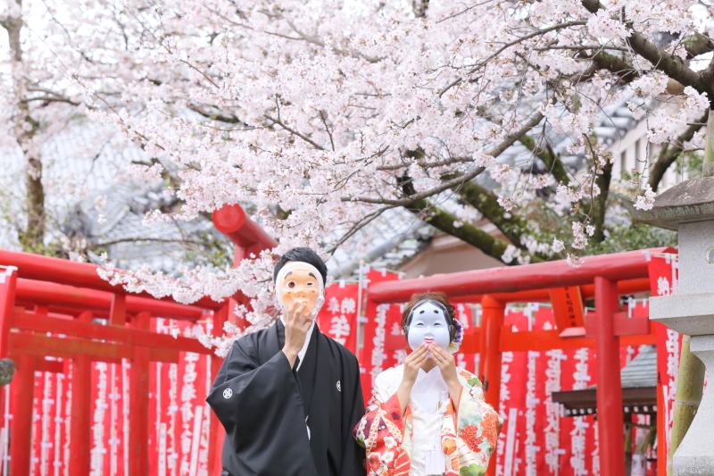 桜ウェディングフォト