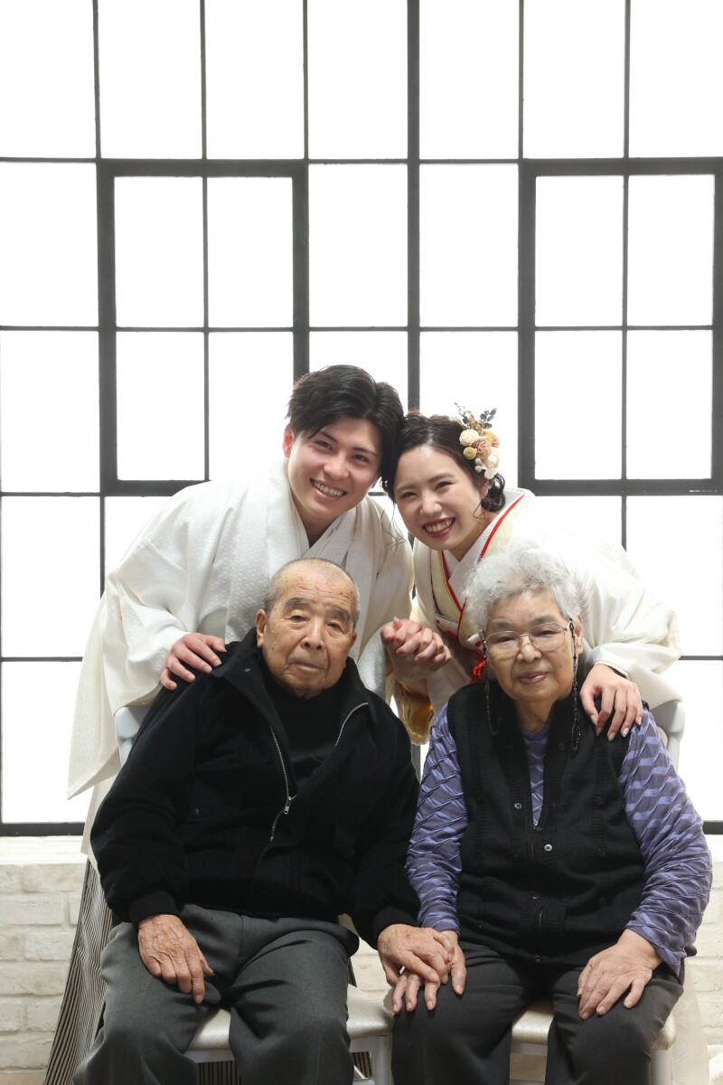 おじいちゃん、おばあちゃんと