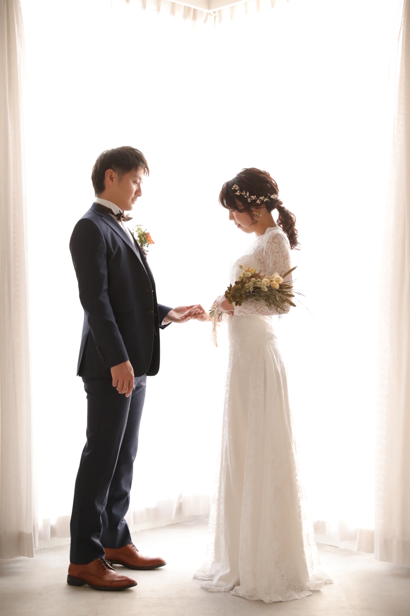 自然光でやわらかく