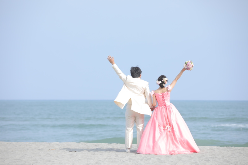 まず海に到着したら…