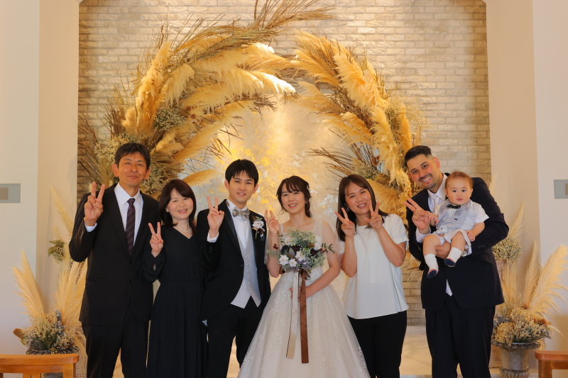 ホワイトベル豊橋_家族・友人を撮影に呼べる