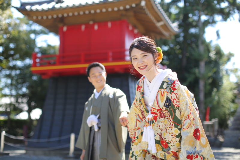 歴史ある位牟呂八幡宮までは車で10分。