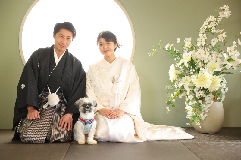 館内でペット撮影OK!!