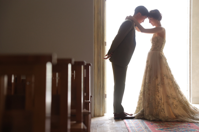 自然の光につつまれて