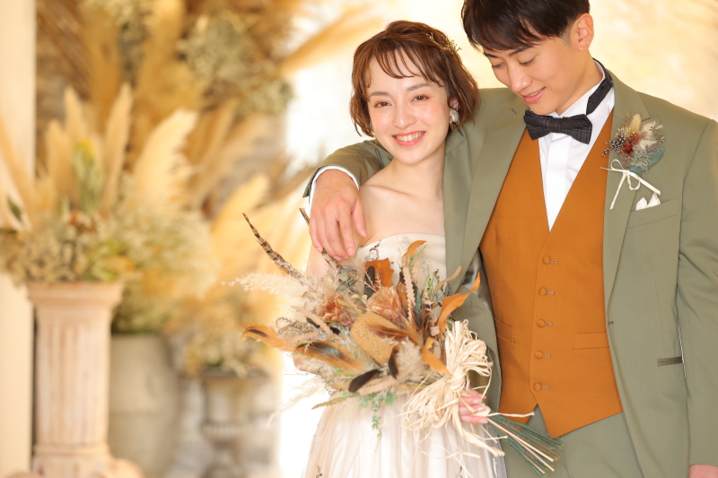 結婚式の雰囲気も再現