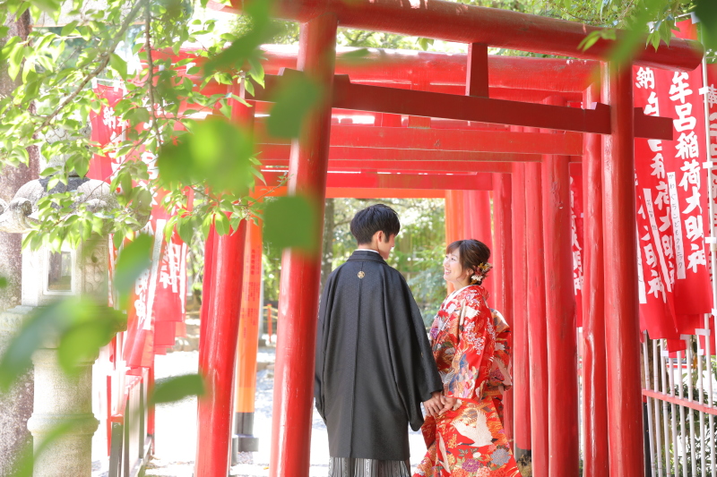ホワイトベル豊橋_神社・寺院で撮影できる