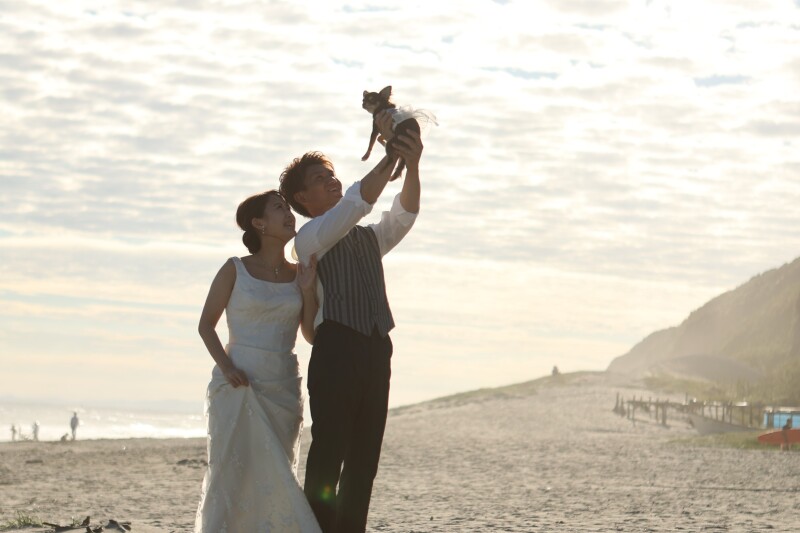 一部ロケ撮影でもペット同伴OK!