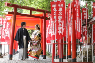 ホワイトベル豊橋_神社ロケーション×スタジオ撮影