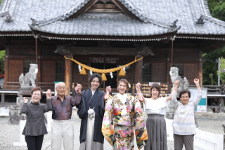 ホワイトベル豊橋_神社ロケーション×スタジオ撮影