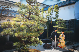 武家屋敷での撮影