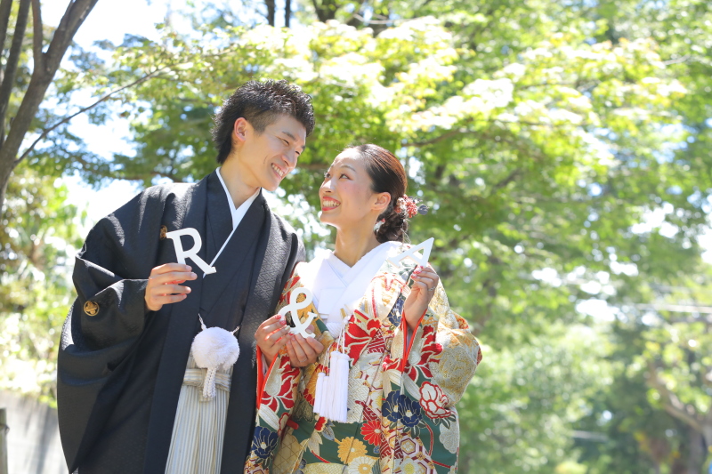 笑顔あふれる和装ロケーションフォト♡