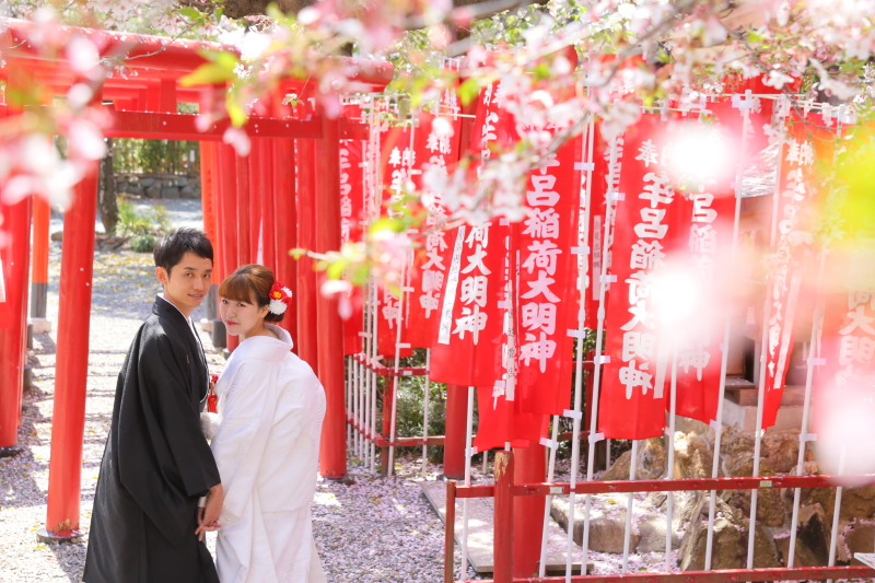 ホワイトベル豊橋_神社・寺院で撮影できる