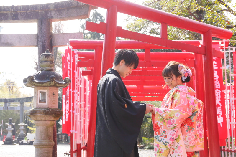 牟呂八幡神社和装ロケーション 全300データ即日渡し&ウェルカムポスター付き!